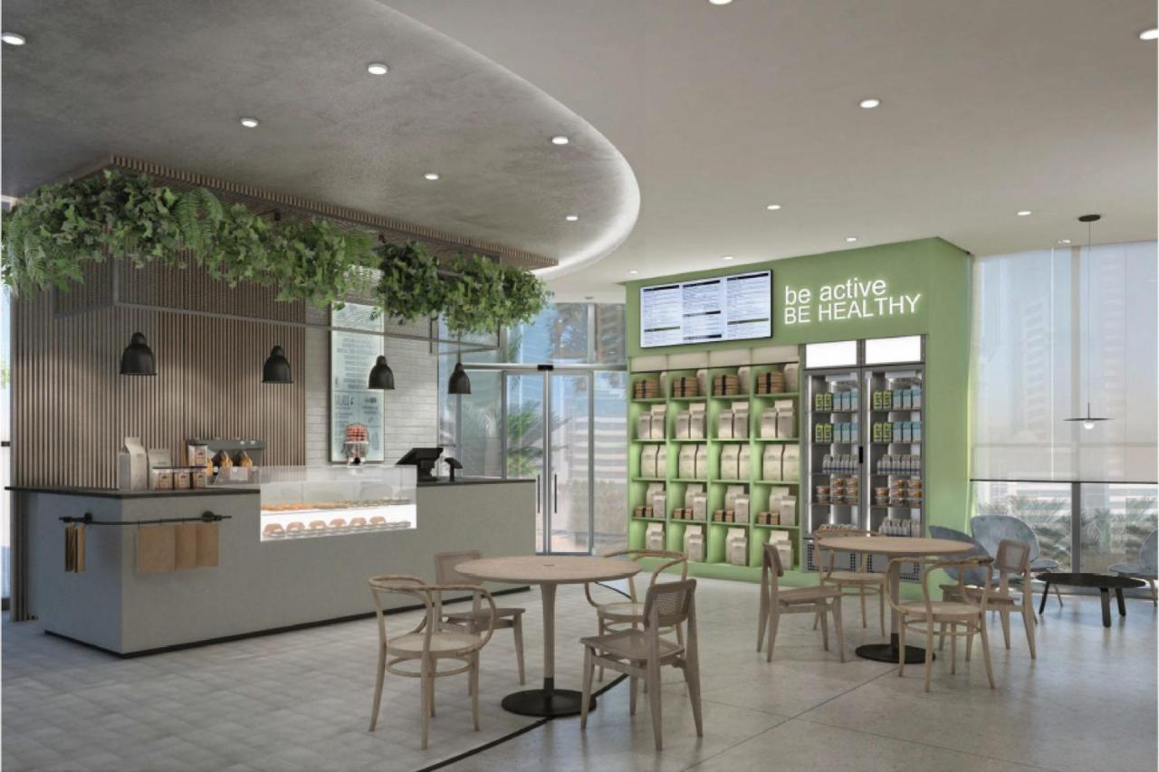 Hotel Element By Westin West Bay Doha Exterior foto The Healthy Hub
